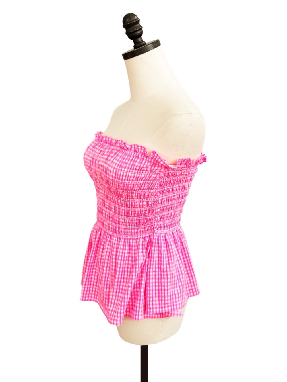 Lilly Pulitzer Jadis Top in Pink Isle Along The Same Line | XL - Picture 3 of 10